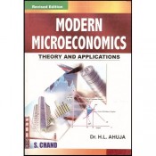 S. Chand Modern Micro Economics (Theory and Applications) 16/e by Dr. H.L. Ahuja